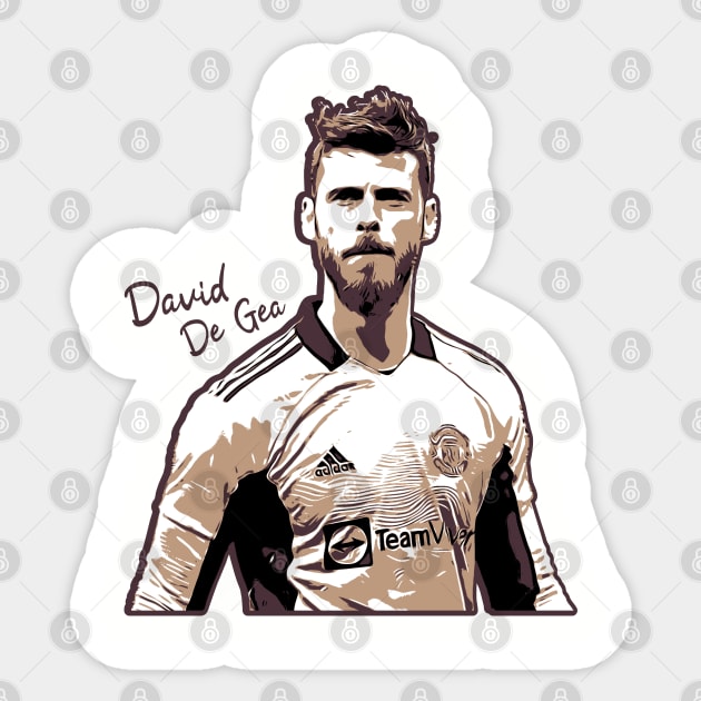 David de gea #1 Sticker by Aloenalone